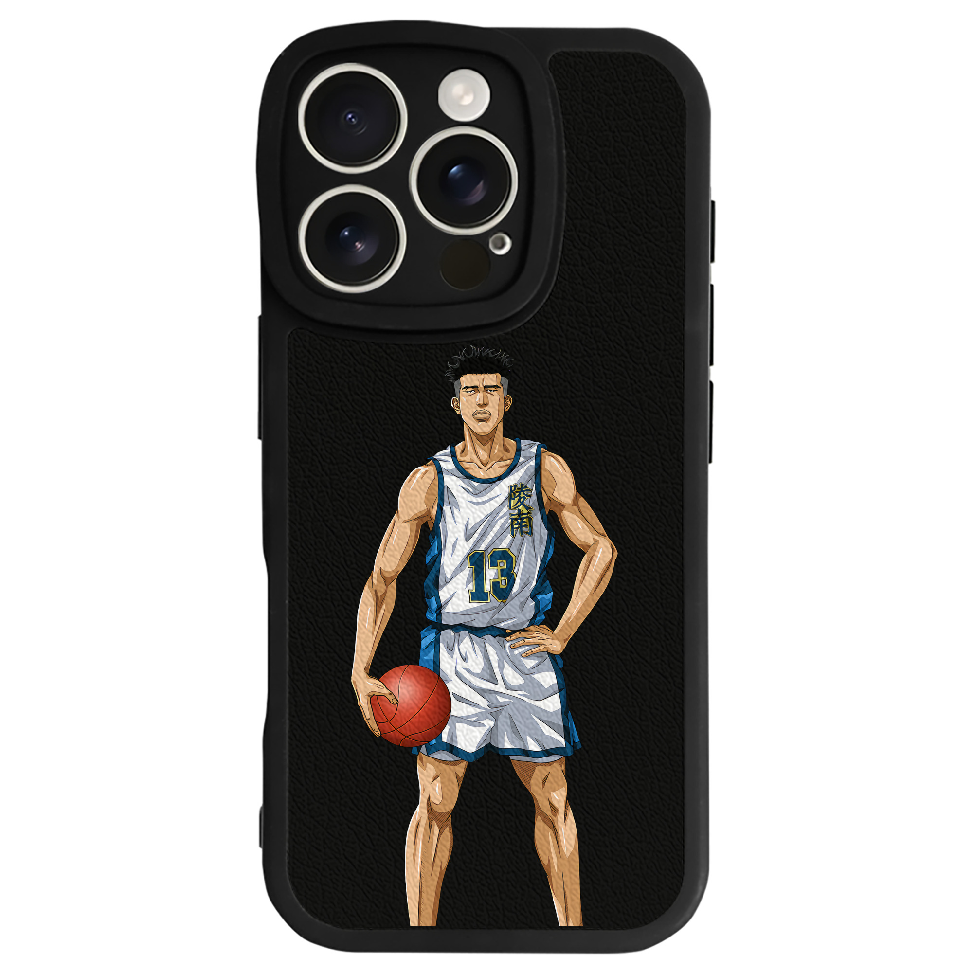 （画像用） SLAM DUNK／スラムダンク 【iPhone 16シリーズ対応】シリコンスマホケース（レザー調） 材質：シリコン
